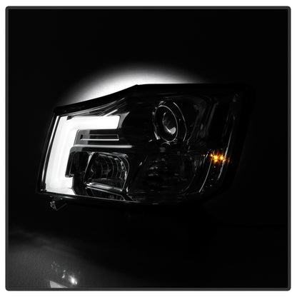 Spyder 04-15 Nissan Titan / 04-07 Nissan Armada V2 Projector Headlights - Chrome PRO-YD-NTI04-DRL-C 5085498 5085498 Photo - Unmounted