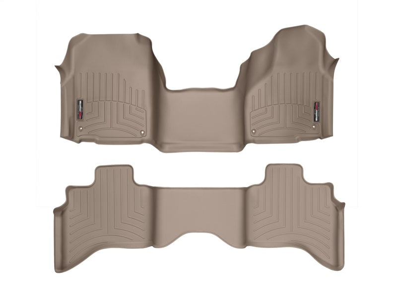 WeatherTech WT FloorLiner - Rear - Tan Floor Mats Floor Mats - Rubber main image