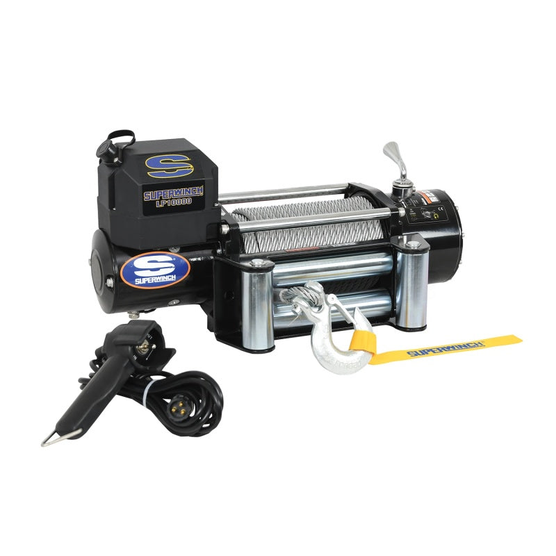 Superwinch 10000 LBS 12 VDC 3/8in x 85ft Steel Rope LP10000 Winch 1510200 1510200 Photo - Unmounted