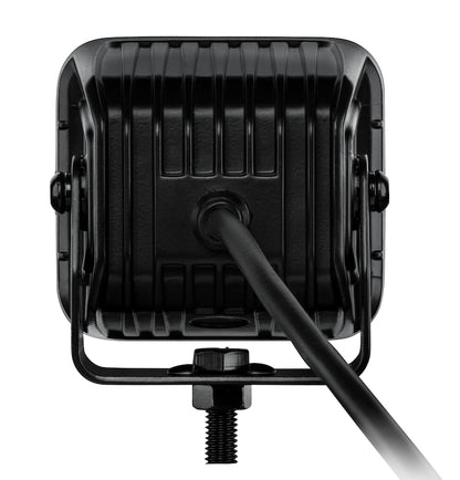 Hella Universal Black Magic 3.2in L.E.D. Cube Kit - Flood Beam (Short Range) 358176811 358176811 Photo - out of package