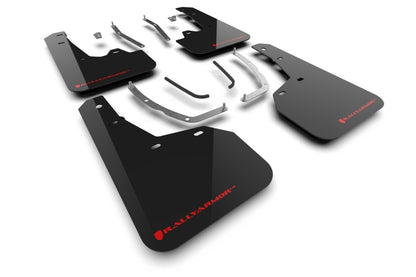 Rally Armor 2025 Hyundai Tucson XRT Black UR Mud Flap - Red Logo MF125-UR-BLK-RD MF125-UR-BLK-RD Photo - Primary