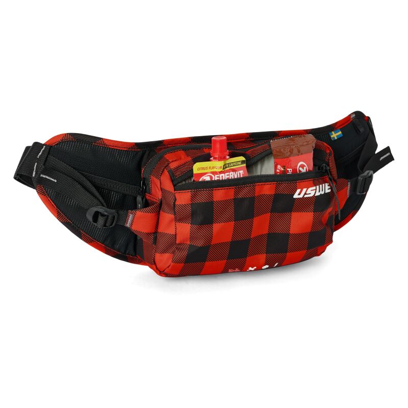 USWE Waist Hip Pack 2L - Flannel Red 202083048 202083048 User 1