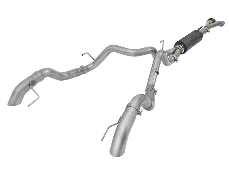 aFe MACH Force-Xp Cat-Back Exhaust System w/ Dual Hi-Tuck Tips  Ford F-150 49-33095 Photo - Primary