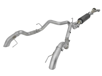 aFe MACH Force-Xp Cat-Back Exhaust System w/ Dual Hi-Tuck Tips  Ford F-150 49-33095 Photo - Primary