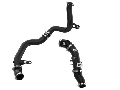 aFe 22-23 Hyundai Kona N L4 2.0L (t) BladeRunner Aluminum Hot and Cold Charge Pipe Kit - Black 46-20624-B 46-20624-B Photo - Primary