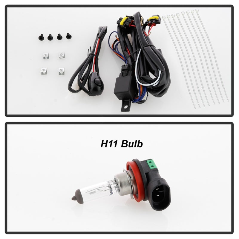 Spyder VW Golf 18-20 OEM Style Fog Lights w/Universal Switch - Clear (FL-VG2018-C) 5087157 5087157 Photo - Unmounted
