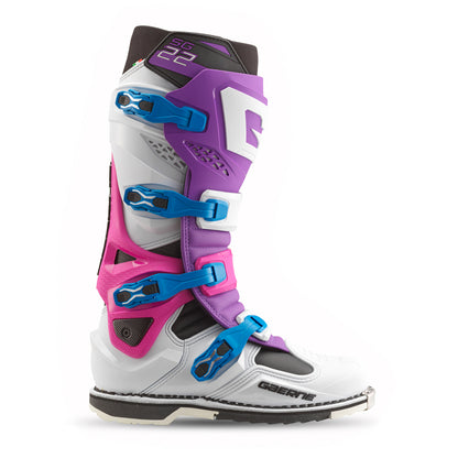 Gaerne SG22 Limited Edition Boot Purple/White/Rhodamine Size - 13 2262-019-13 2262-019-13 User 1