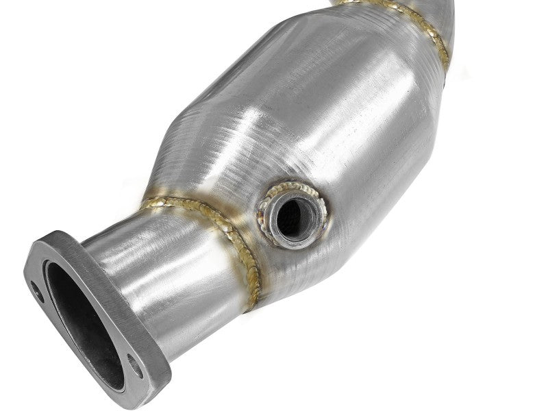 aFe 12-17 Toyota 86 / FRS / BRZ Twisted Steel 304 Stainless Steel Long Tube Header w/ Cat 48-36005-1HC 48-36005-1HC Photo - Close Up