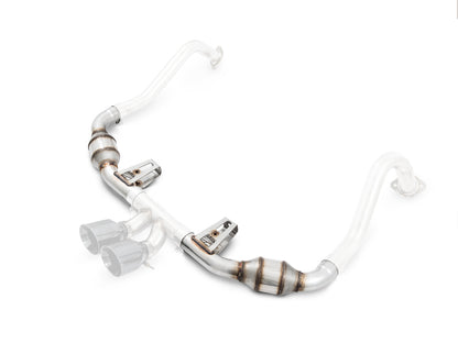 AWE Tuning Porsche 718 Boxster / Cayman Touring Edition Exhaust - Chrome Silver Tips 3015-32080 3015-32080 Photo - out of package