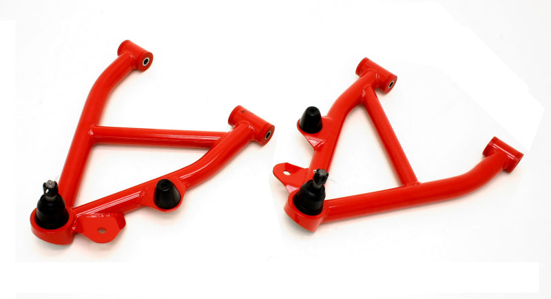 BMR 82-82 3rd Gen F-Body Non-Adj. A-Arms Lower (Polyurethane) w/ No Spring Pocket - Red AA007R AA007R Photo - Primary
