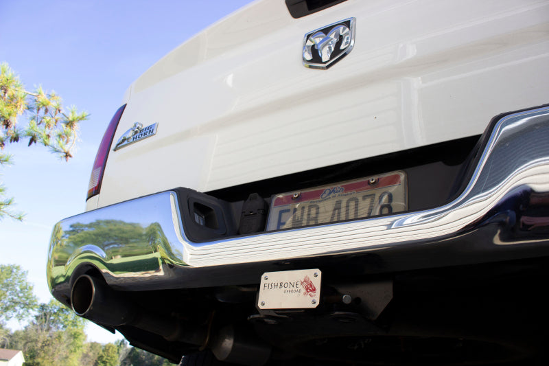 Fishbone Offroad Hitch Cover - 2In Hitch - Black Powdercoated Steel FB32096 FB32096 Photo - lifestyle view