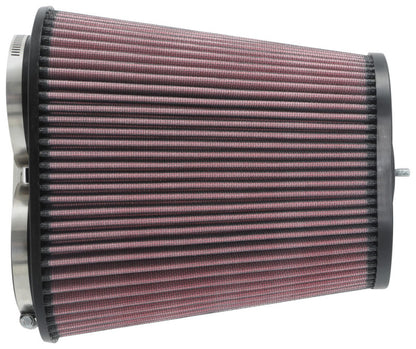 K&N Engineering K&N Universal Clamp-On Air Filter 3-1/8in Dual FLG  8-7/8in X 5-3/16 B 6-1/4in X 4IN T, 9inH W/STUD RU-1012 RU-1012 Photo - out of package