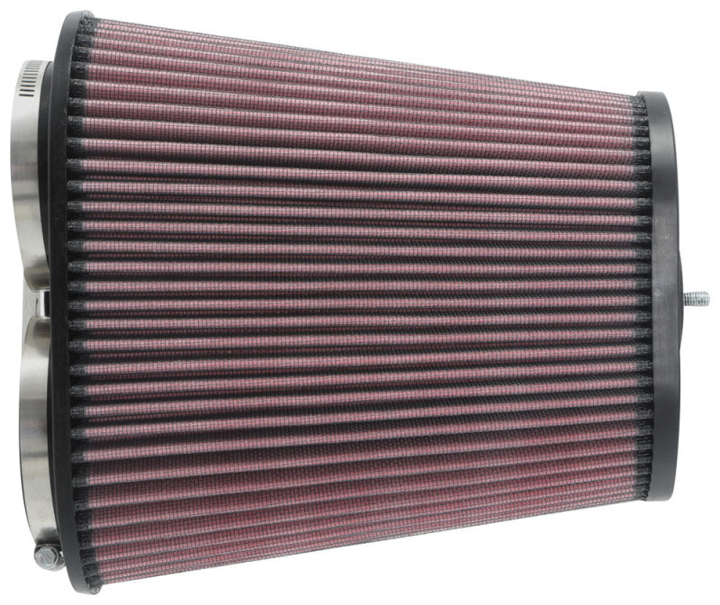 K&N Engineering K&N Universal Clamp-On Air Filter 3-1/8in Dual FLG  8-7/8in X 5-3/16 B 6-1/4in X 4IN T, 9inH W/STUD RU-1012 RU-1012 Photo - out of package