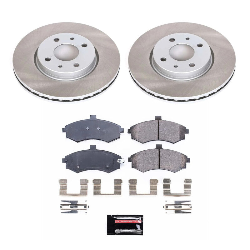 PowerStop Power Stop 02-05 Hyundai Elantra Front Semi-Coated Rotor Kit SC1093 SC1093 Photo - Primary