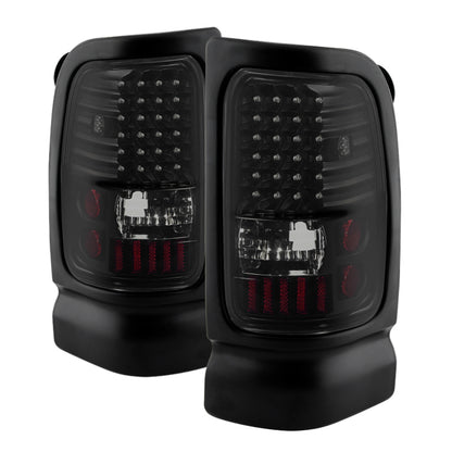 SPYDER Xtune Dodge Ram 1500 94-01 / Ram 2500/3500 94-02 LED Tail Lights Black Smoke ALT-ON-DRAM94-LED-BSM 5081155 5081155 Photo - Primary