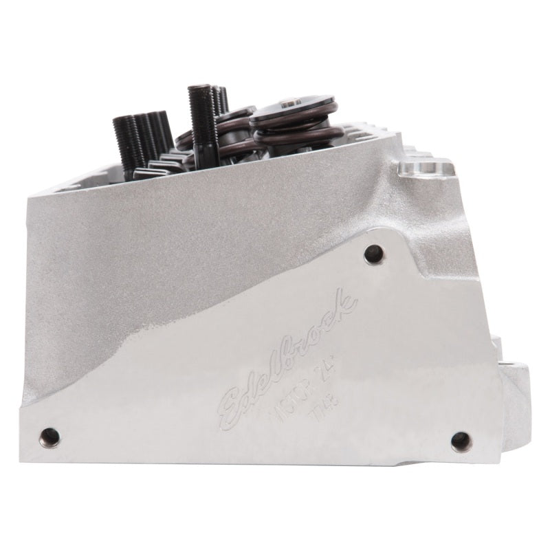 Edelbrock Cyl Head Bbc Victor Jr 24 Deg Rect Port 300cc 106cc Combustion Chamber 77485 Photo - Unmounted