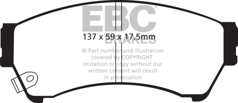 EBC Disc Brake Pad Set DP21765 Photo - Primary