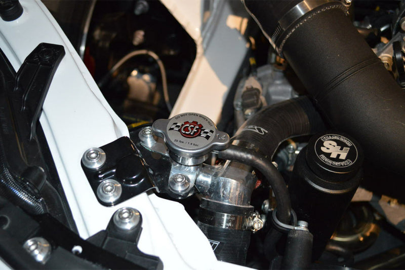 CSF Filler Neck with High Performance Radiator Cap - FR-S BRZ 8044 Photo - Mounted