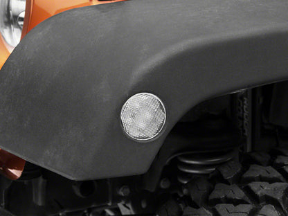 Raxiom 07-18 Jeep Wrangler JK Axial Series LED Side Marker Lights- Clear J119946 J119946 Photo - Primary
