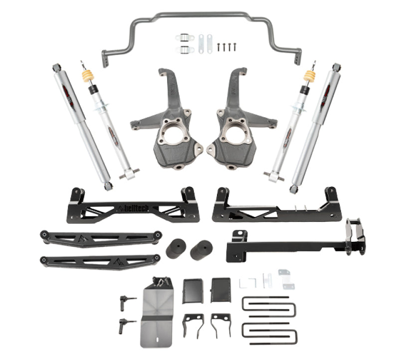 Belltech 19-20 Silverado / GMC Sierra 1500 4WD 6in Suspension Lift Kit w/ Shocks&Fr Swaybar 150210TPS 150210TPS Photo - Primary
