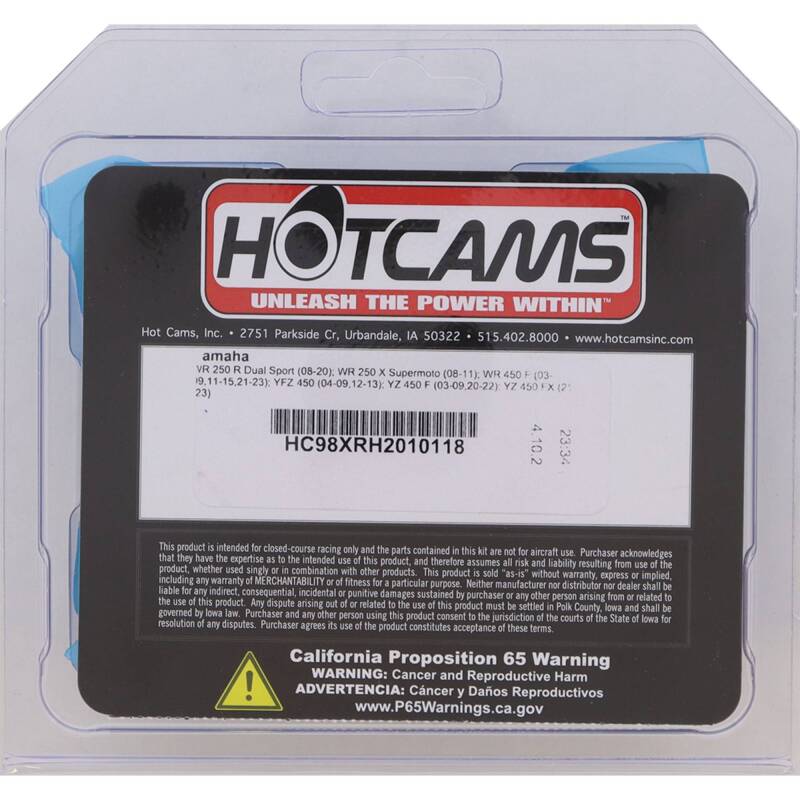 Hot Cams 08-11 WR 250 X Supermoto/08-20 WR 250 R Dual Sport Camshaft Chain Silent Kit HC98XRH2010118 HC98XRH2010118 Photo - Primary