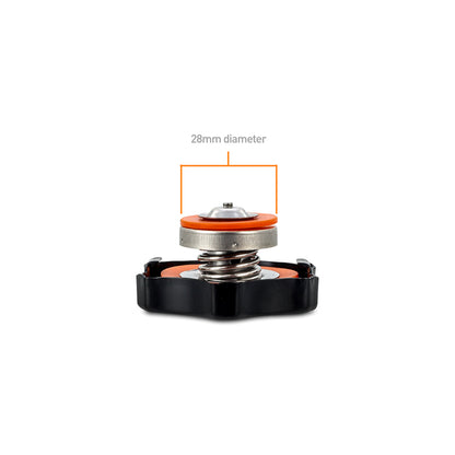 Mishimoto High-Pressure 1.3 Bar Radiator Cap Small Non-Directional MMRC-13-SMC MMRC-13-SMC User 1