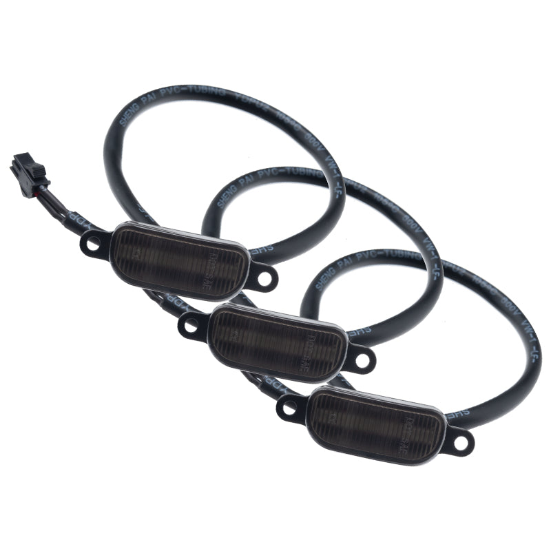ORACLE Lighting Oracle Universal Pre-Runner Style LED Grill Light Kit (New Style) - Amber w/Tinted Lens 5889-005-T 5889-005-T Photo - out of package