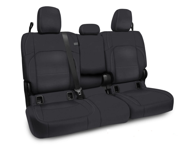 PRP Seats PRP 2020+ Jeep Gladiator JT Rear Bench Cover with Leather Interior - All Black B056-02 B056-02 Photo - Primary