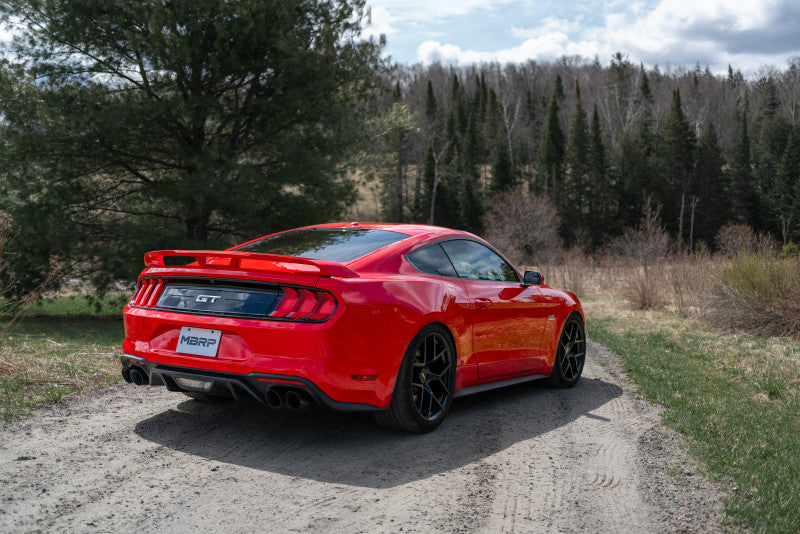 MBRP 18-   Ford Mustang 5.0L 2.5in Axle Back Exhaust MBRS7211BLK S7211BLK Photo - lifestyle view