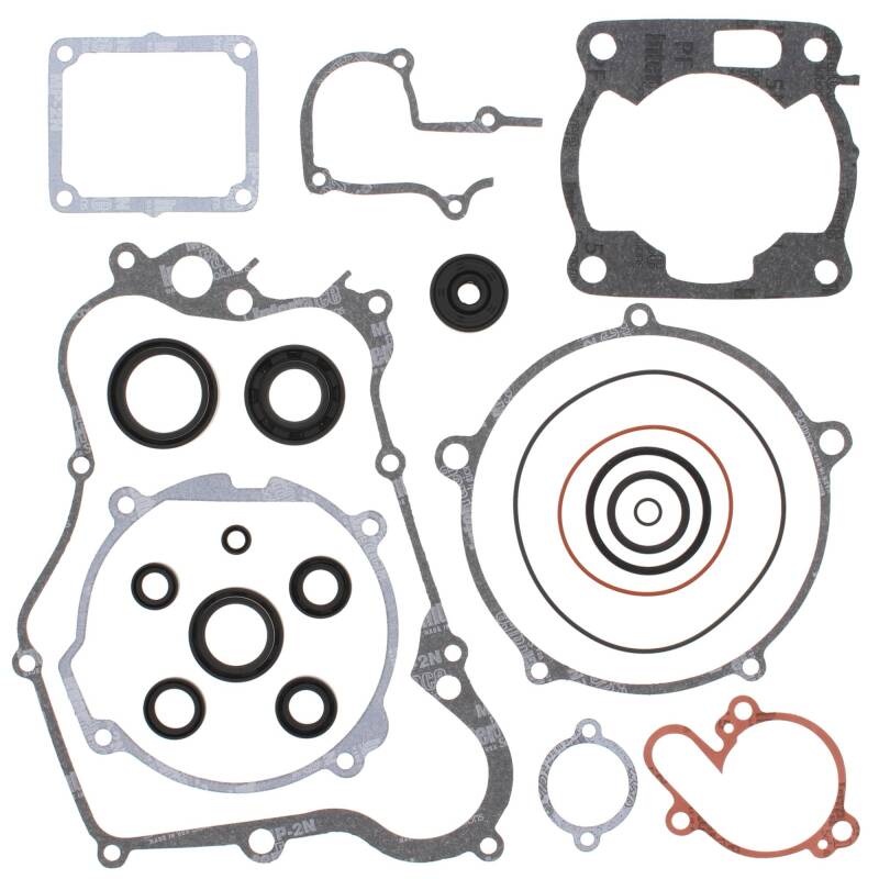 Vertex Pistons Vertex Gaskets 1989 Yamaha YZ125 Complete Gasket Kit w/ Oil Seals 811632 811632 Photo - Primary