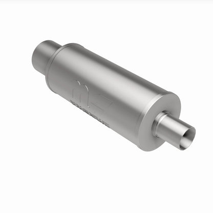 MagnaFlow 6" Round Center/Center Performance Muffler With Tip 14817 360 Degree Image Set