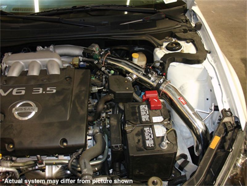 Injen Black Cold Air Intake 04-06 Altima 3.5L V6 SP1978BLK Photo - Mounted