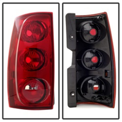 SPYDER Xtune GMC Yukon Xl 1500/2500 2007-2012 Driver Side Tail Lights - OEM Left ALT-JH-GYXL07-OE-L 9032028 9032028 Photo - Unmounted
