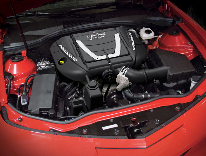 Edelbrock Supercharger, Stage 1-Street Kit, 2010-2013, GM, Camaro, 6.2L LS3 1598 Photo - Mounted