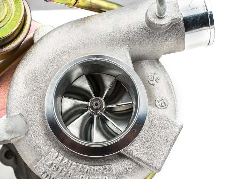 Forced Performance Subaru STi/WRX Blue Turbo BB LOPE 58mm CH8 CM Turbine Hsg External WG w/Oil Line 2024010 2024010 Photo - Primary