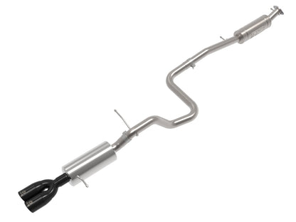 aFe Takeda Series 2 1/2in 304 SS Cat-Back 14-19 Ford Fiesta L4-1.6L (t) w/Black Tip 49-33140-B 49-33140-B Photo - Primary