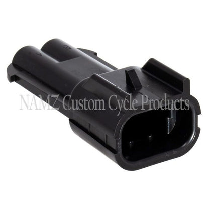 NAMZ Delphi-Packard Weatherpack 2-Position Male Wire Connector w/Seals NDP-38062 NDP-38062 Photo - Primary