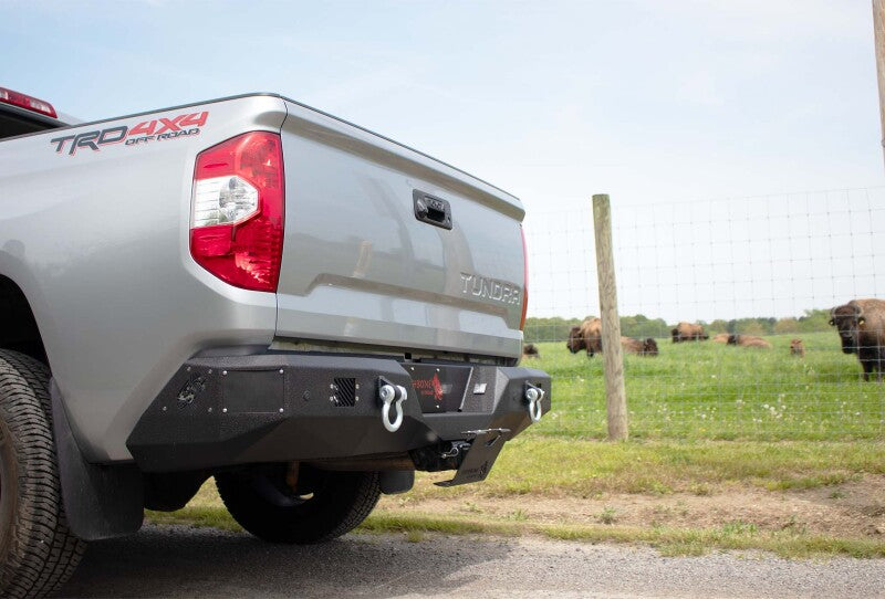 Fishbone Offroad 14-21 Toyota Tundra Rear Bumper - Black Texture FB22391 FB22391 Photo - lifestyle view
