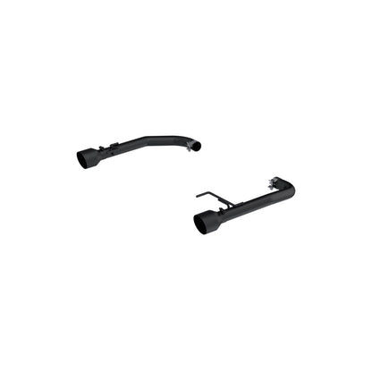 MBRP 15-23 Ford Mustang 2.3L EcoBoost Black 2.5in Axle Back Dual Split Rear Exit (Race Version) S7247BLK S7247BLK Photo - Primary