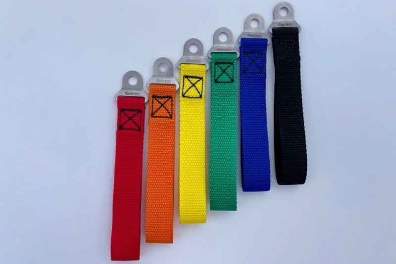 Kartboy 6 inch Polypropylene Door Pulls - Yellow KB-200-Strap-YE KB-200-Strap-YE User 1