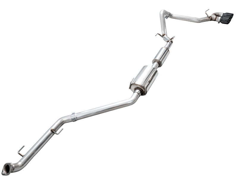AWE Tuning AWE Exhaust for 4th Gen Toyota Tacoma Dual Diamond Black Tips 3015-33254 3015-33254 Photo - out of package