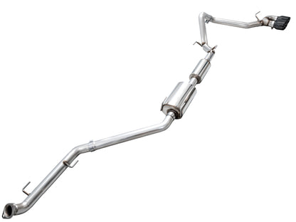 AWE Tuning AWE Exhaust for 4th Gen Toyota Tacoma Dual Diamond Black Tips 3015-33254 3015-33254 Photo - out of package