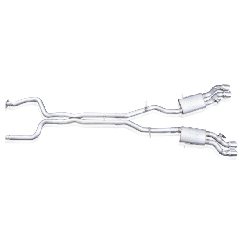 Stainless Works 2016-18 Cadillac CTS-V Sedan Catback System Resonated X-Pipe Dual-Mode Mufflers CTSV16CB CTSV16CB User 2