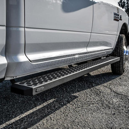 Westin Grate Steps Running Boards 83 in - Textured Black 27-74765 27-74765 Photo - Mounted