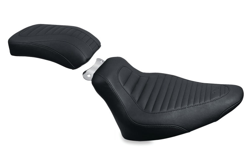 Mustang Motorcycle Mustang 00-15 Harley Softail Standard Rear Tire Tripper Solo Seat - Black 76736 76736 Photo - Primary