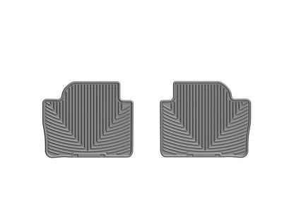WeatherTech 12+ BMW 3-Series (F30) Rear Rubber Mats - Grey W268GR W268GR Photo - Primary