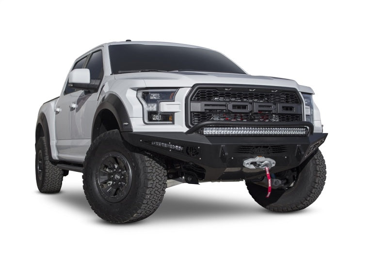 Addictive Desert Designs 2017-2019 Ford Raptor HoneyBadger Winch Front Bumper F117382860103 Photo - Mounted