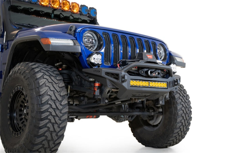 Addictive Desert Designs 18-23 Jeep JL/JT Rock Fighter Front Bumper F964900010103 F964900010103 Photo - Primary