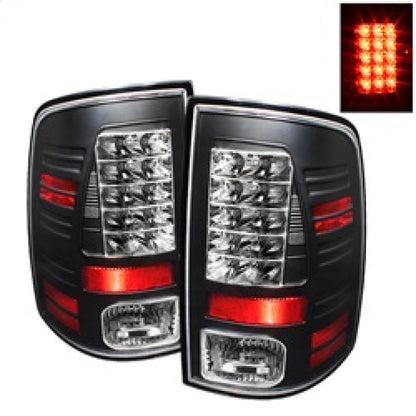 Spyder Dodge Ram 1500 09-14 10-14 LED Tail Lights Incandescent only - Blk ALT-YD-DRAM09-LED-BK 5017543 5017543 Photo - Primary