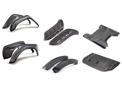 Ford Racing 22-24 Ford Racing 22-24 Ford Bronco Raptor Carbon Fiber Appearance Kit - Gloss M-16600K-BG M-16600K-BG User 1